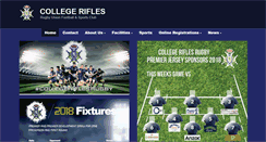 Desktop Screenshot of collegerifles.co.nz